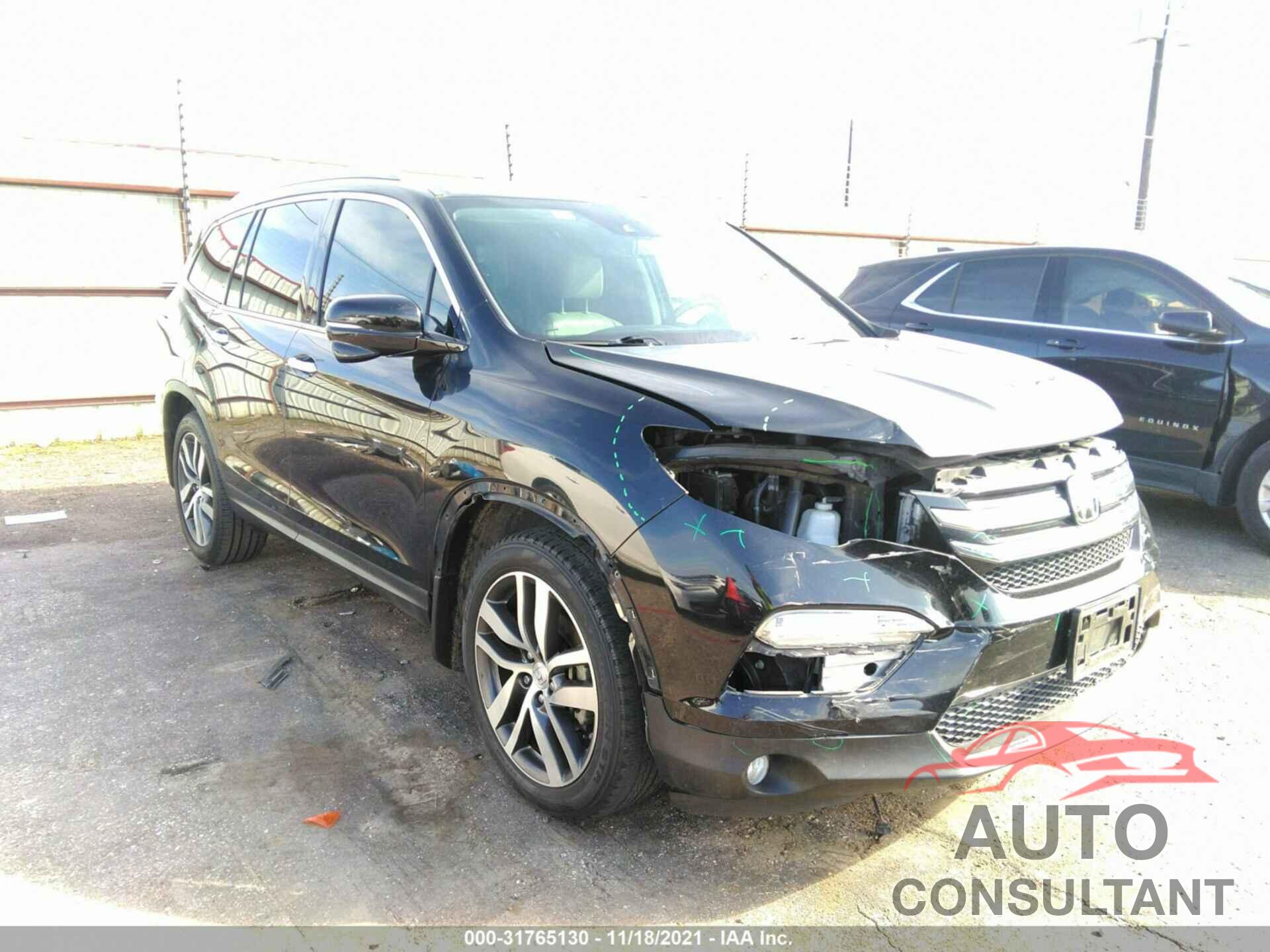 HONDA PILOT 2016 - 5FNYF5H97GB002857