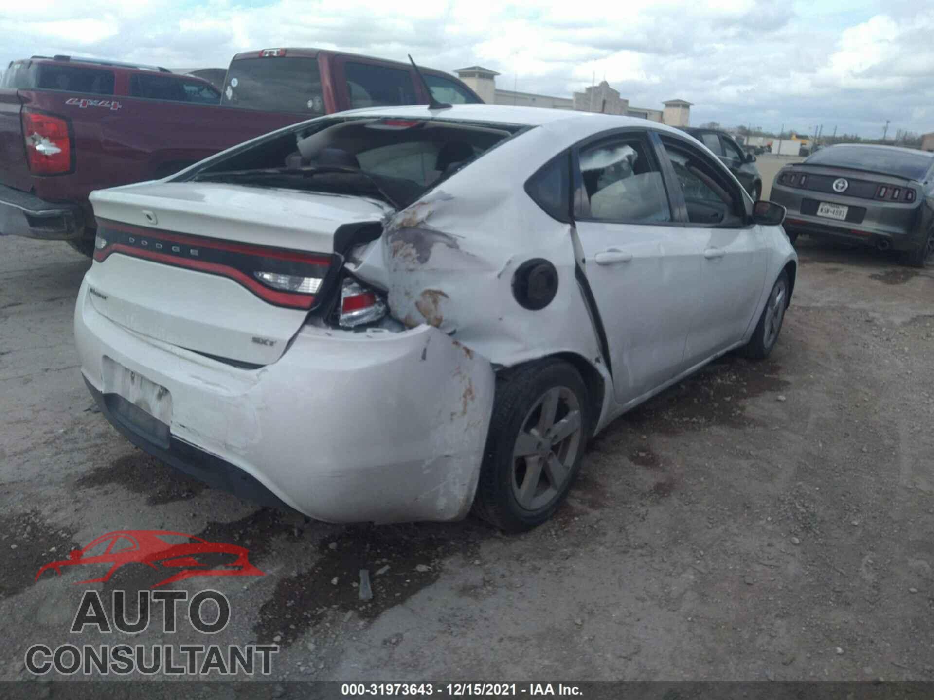 DODGE DART 2016 - 1C3CDFBB7GD728585