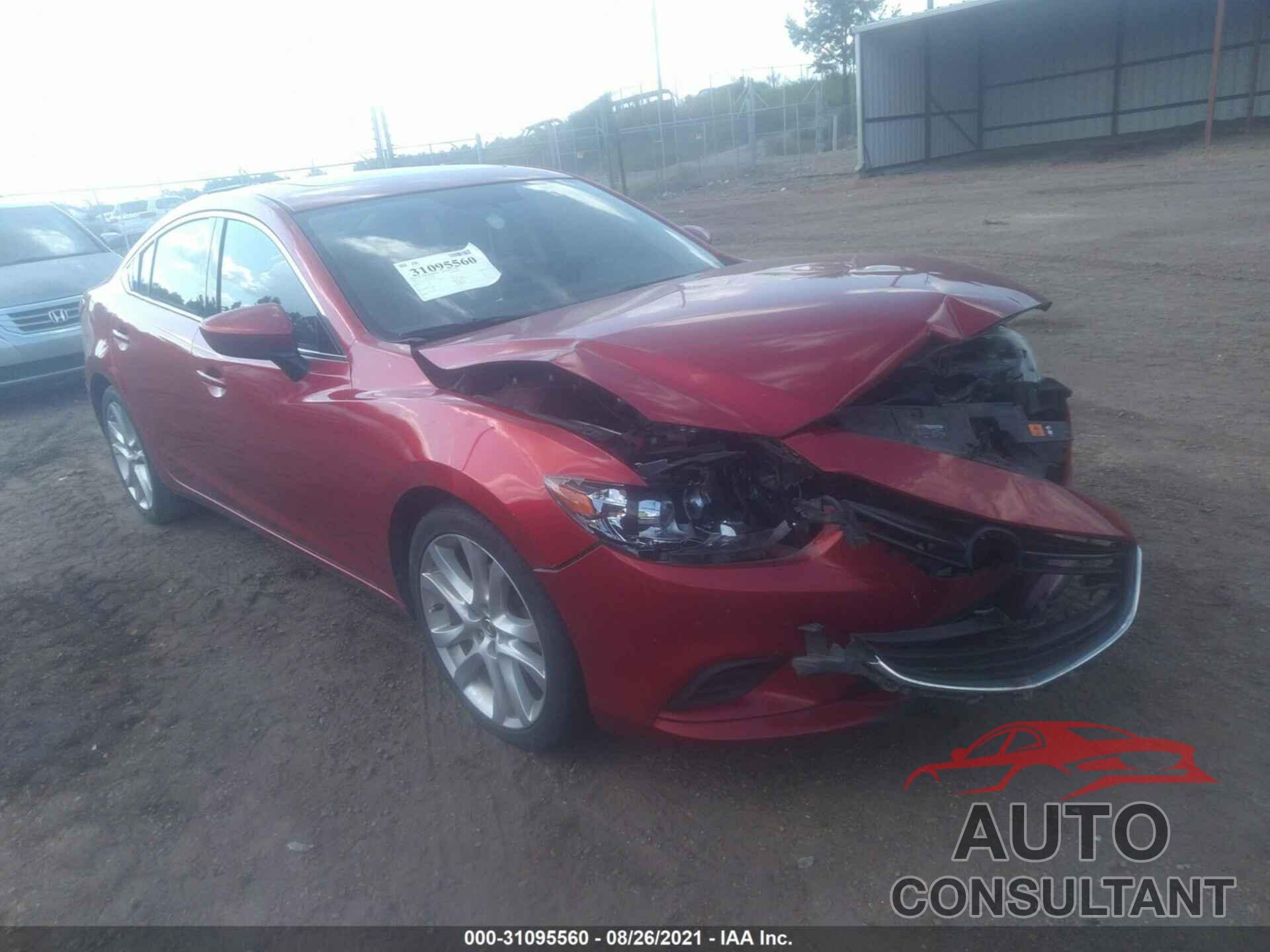 MAZDA MAZDA6 2016 - JM1GJ1V56G1465215