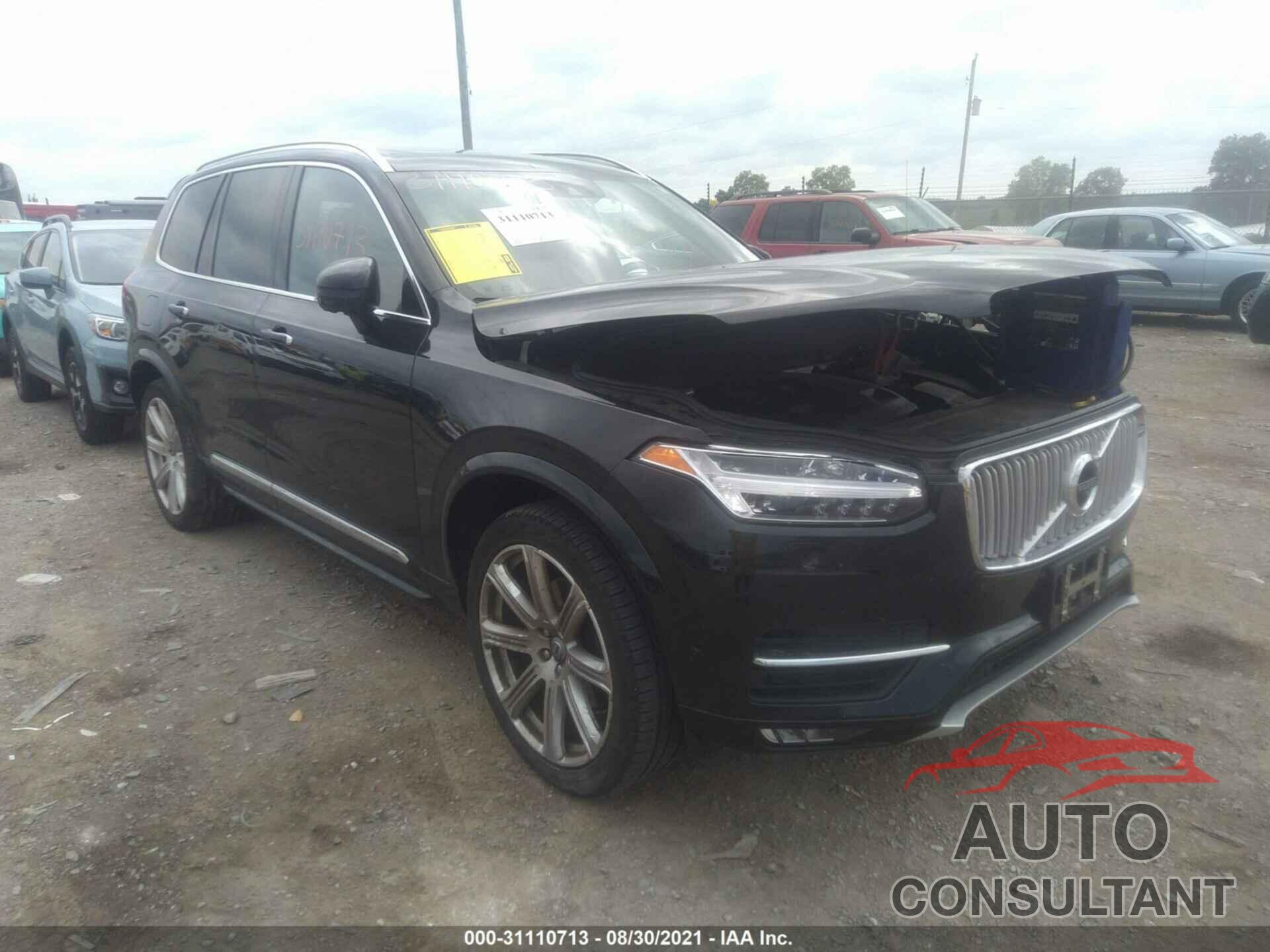 VOLVO XC90 2016 - YV4A22PNXG1003081