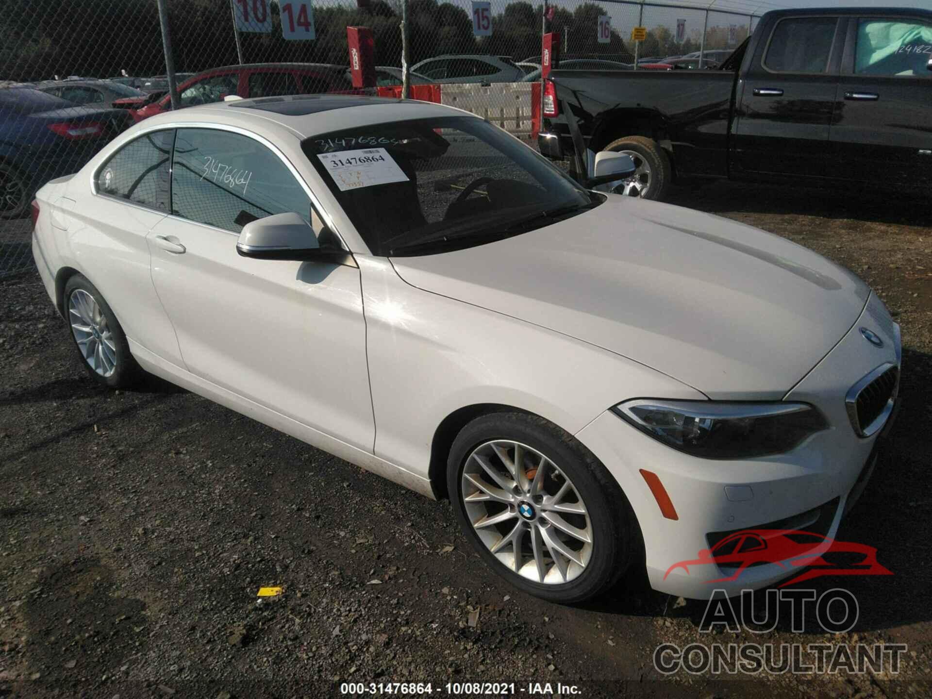 BMW 2 SERIES 2016 - WBA1G9C55GV598317