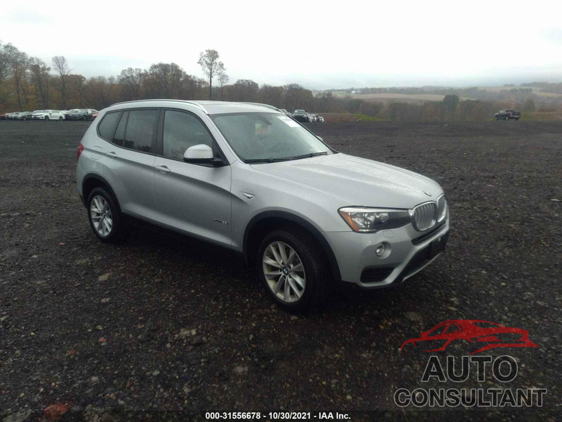 BMW X3 2017 - 5UXWX9C34H0W80107
