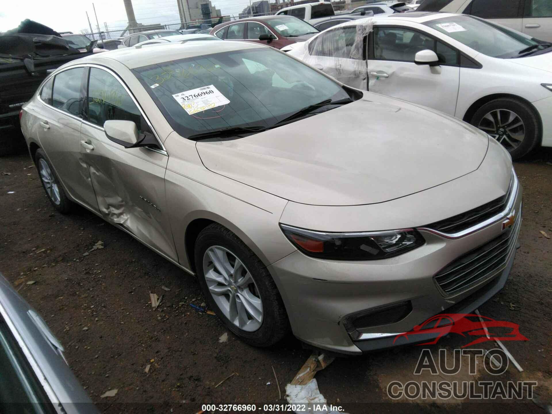 CHEVROLET MALIBU 2016 - 1G1ZE5ST2GF216557
