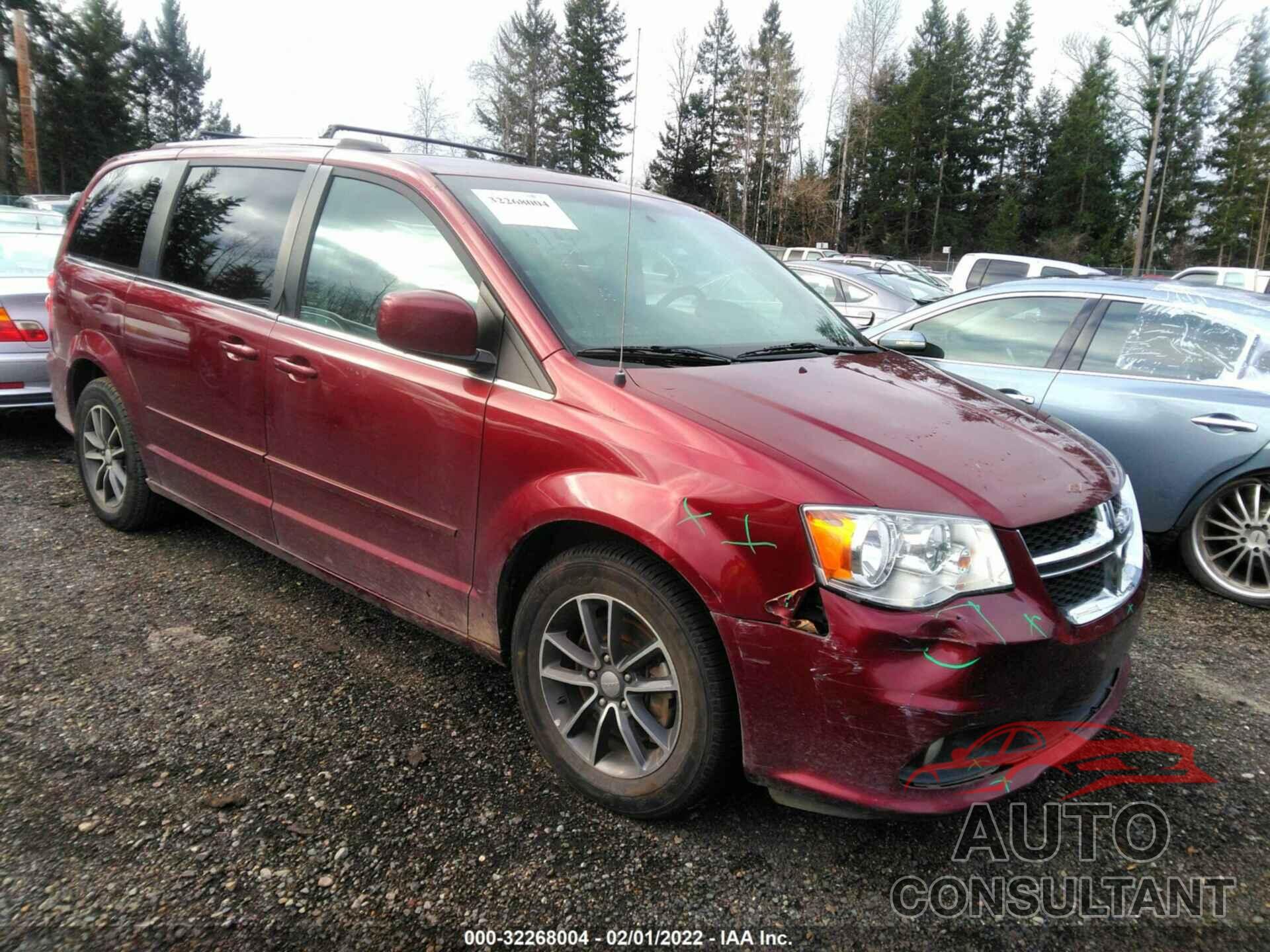 DODGE GRAND CARAVAN 2017 - 2C4RDGCG4HR802081