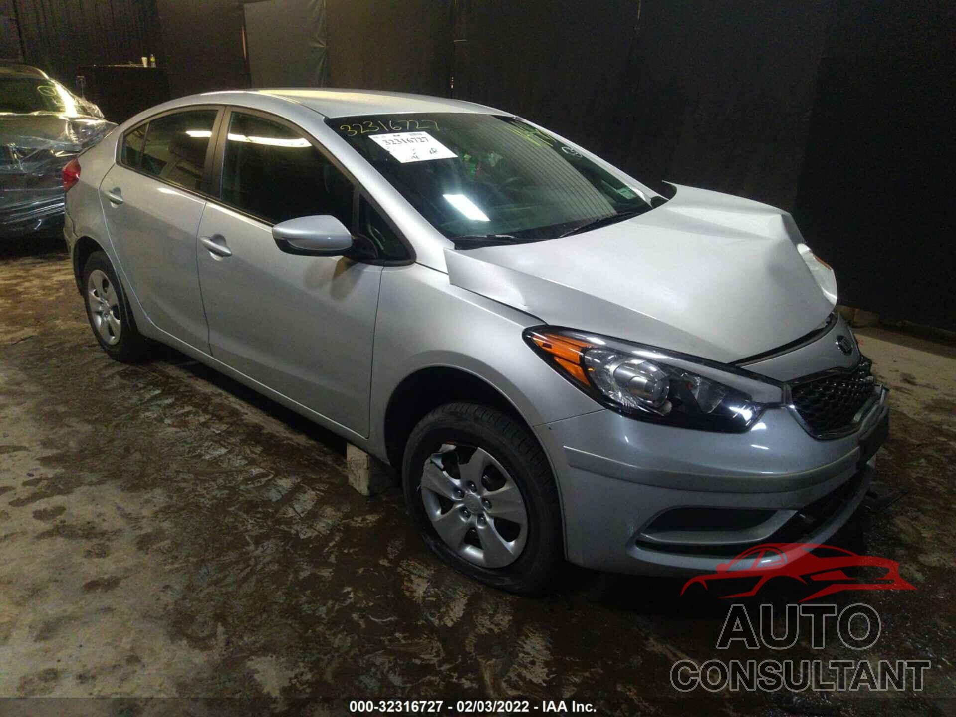 KIA FORTE 2016 - KNAFK4A69G5569129