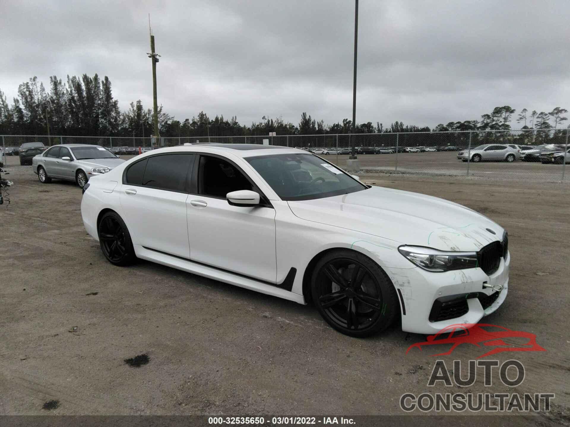 BMW 7 SERIES 2019 - WBA7E2C53KB217808