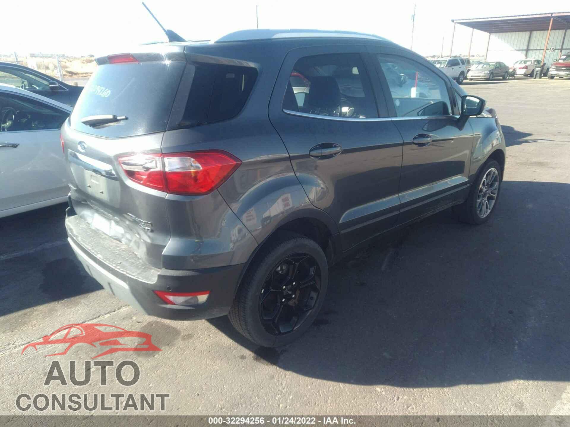 FORD ECOSPORT 2020 - MAJ6S3KL3LC354133