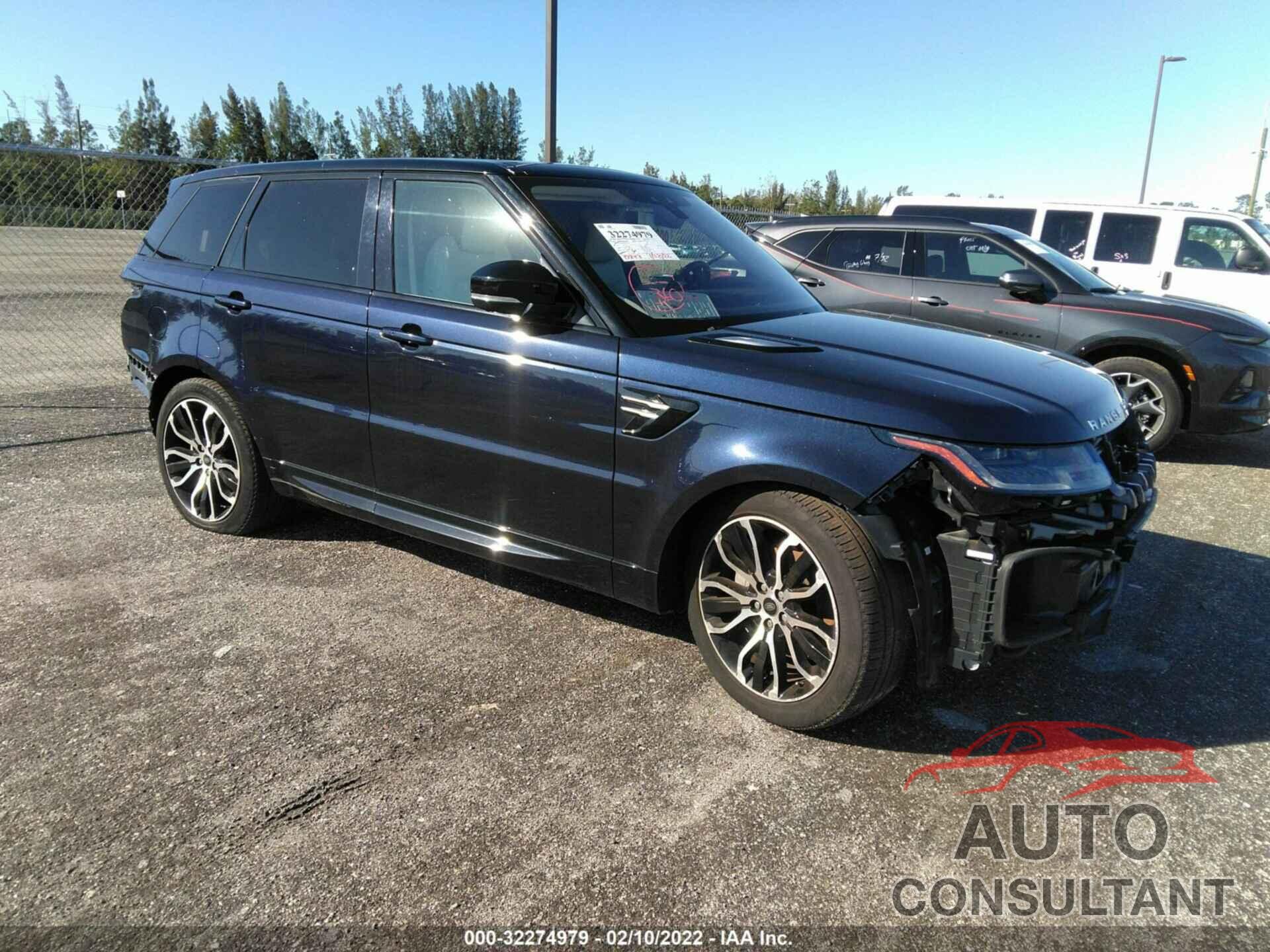 LAND ROVER RANGE ROVER SPORT 2019 - SALWR2RV4KA845675
