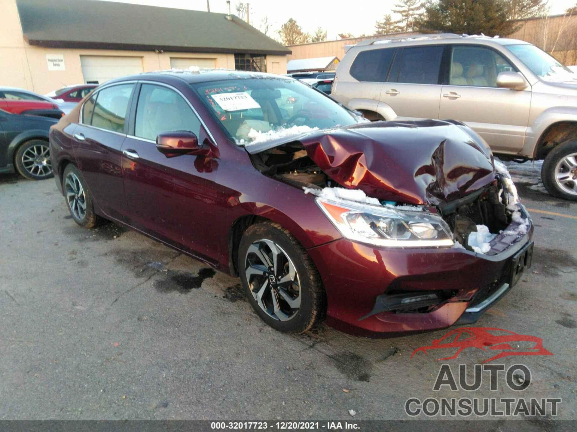 HONDA ACCORD SEDAN 2017 - 1HGCR2F80HA182981