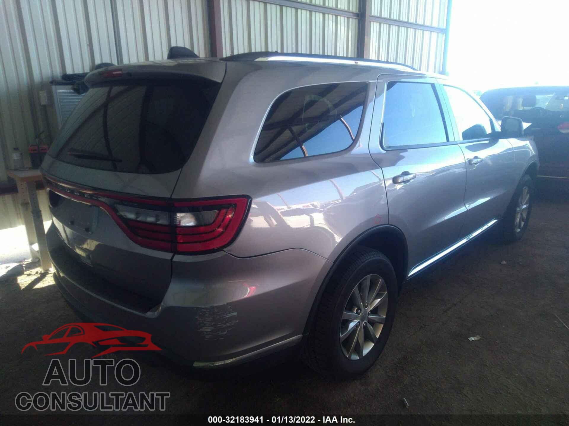 DODGE DURANGO 2017 - 1C4RDJAG0HC766608