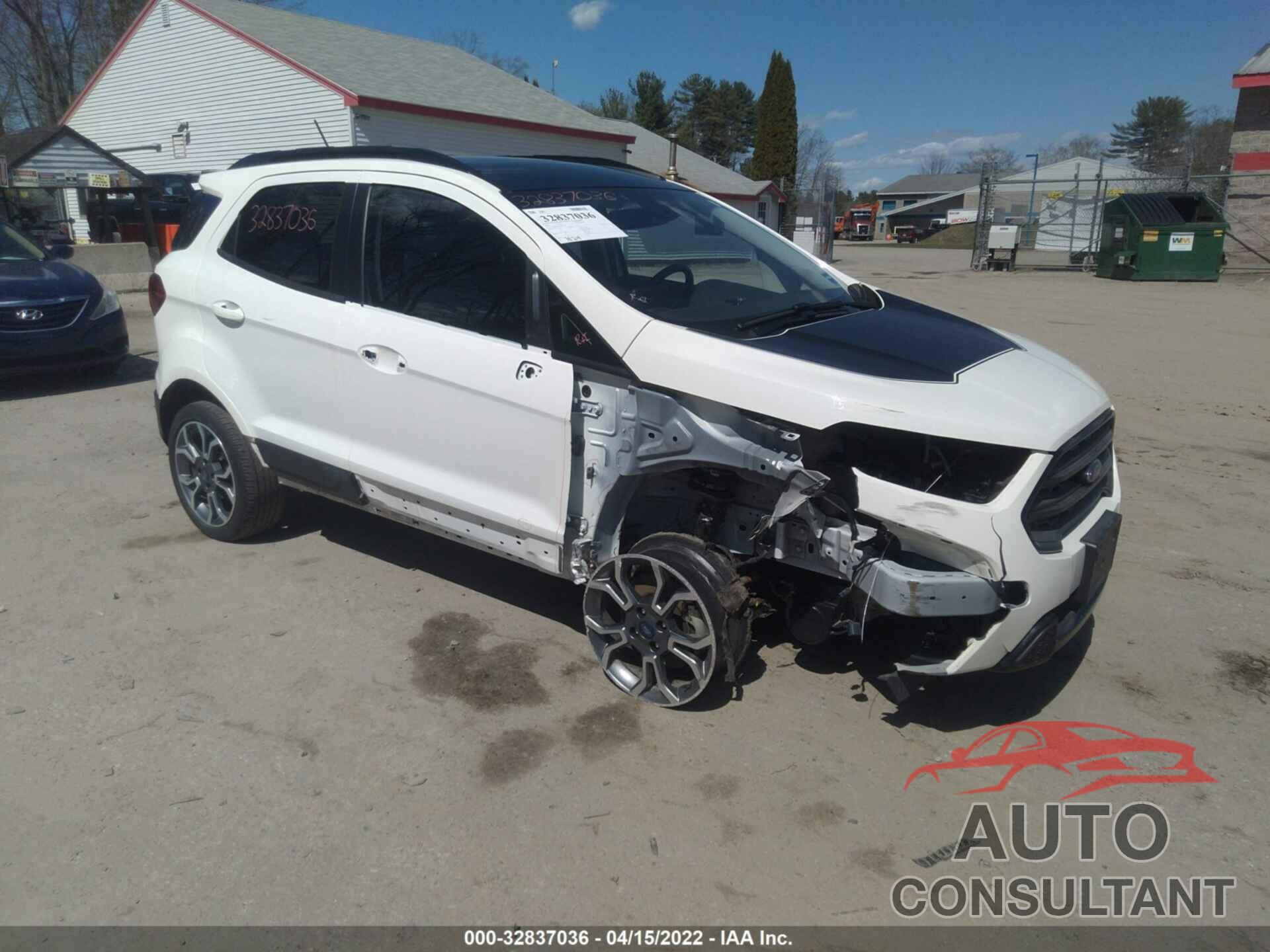 FORD ECOSPORT 2020 - MAJ6S3JL1LC391943