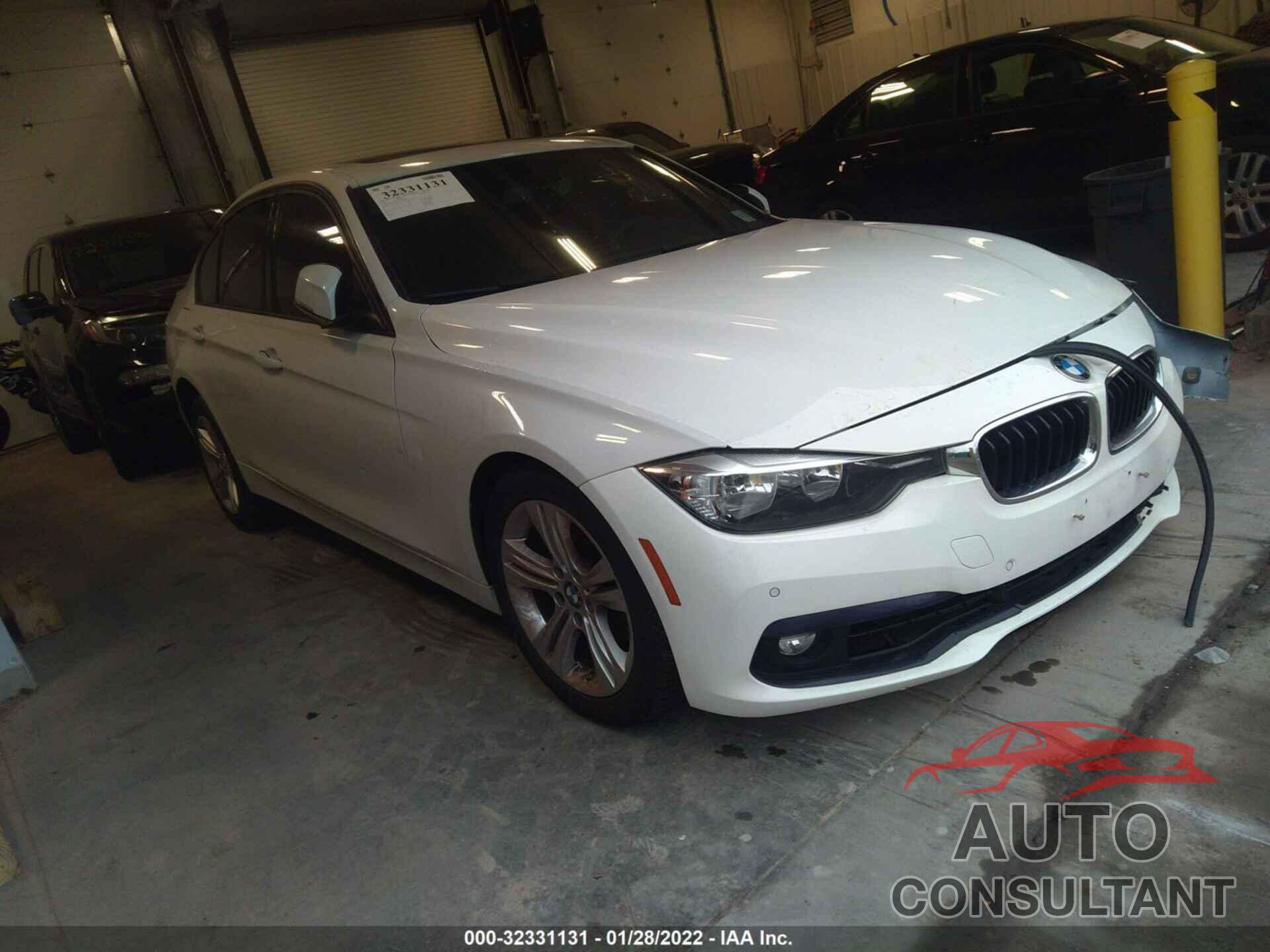 BMW 3 SERIES 2016 - WBA8E3G57GNU00915