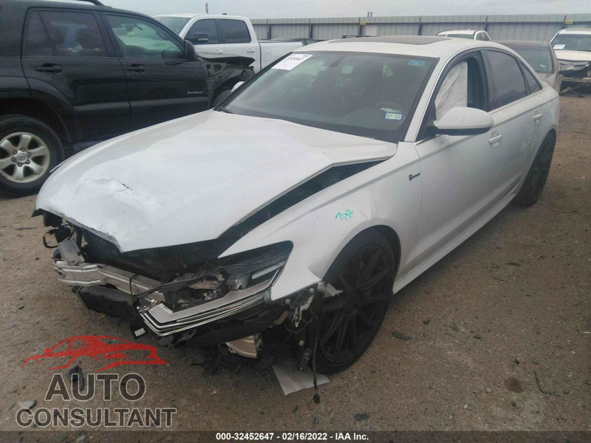 AUDI A6 2016 - WAUFGAFC8GN161753