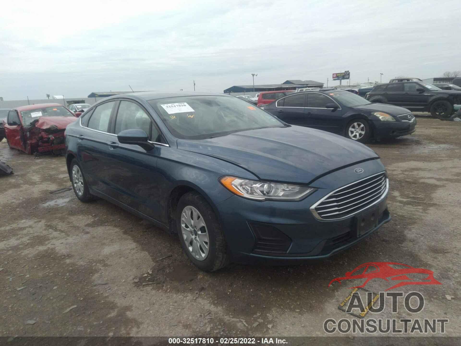 FORD FUSION 2019 - 3FA6P0G73KR169995