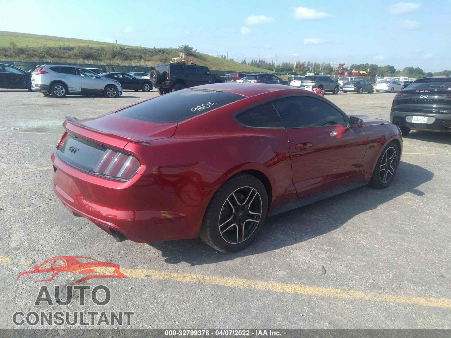 FORD MUSTANG 2017 - 1FA6P8CF7H5345468