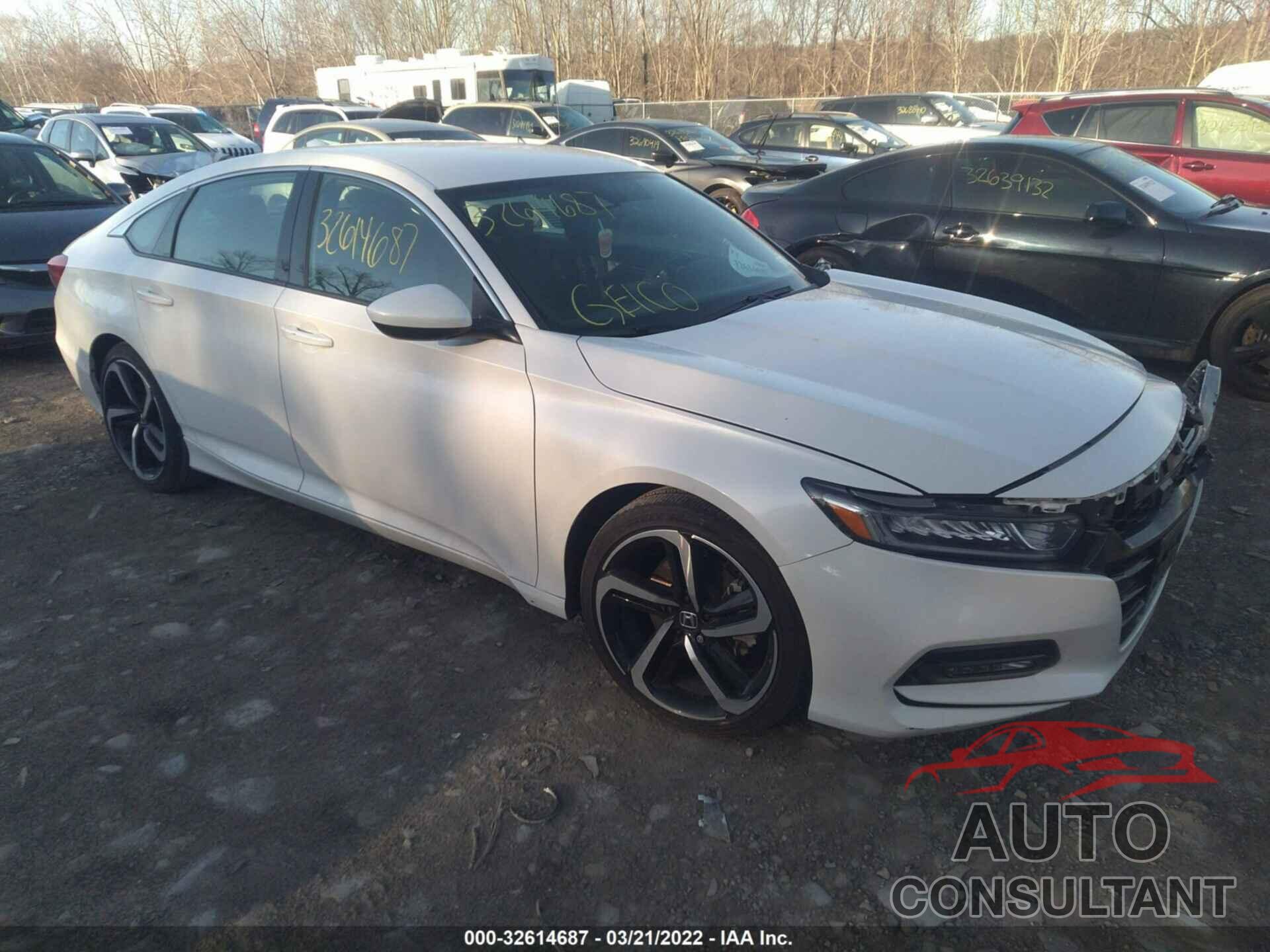 HONDA ACCORD SEDAN 2018 - 1HGCV1F35JA222780