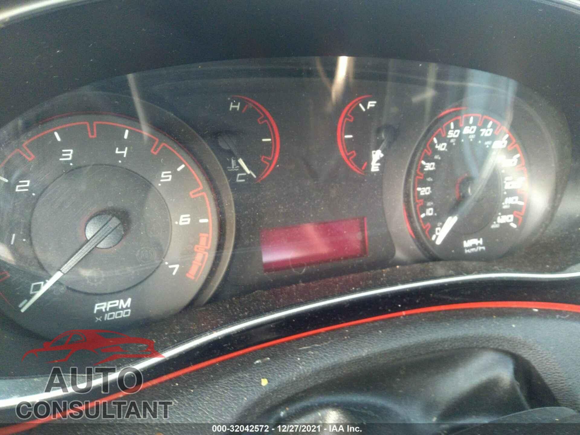 DODGE DART 2016 - 1C3CDFAA5GD728609