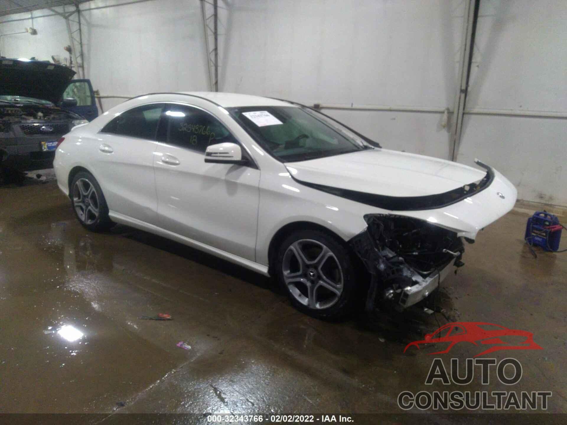 MERCEDES-BENZ CLA 2018 - WDDSJ4EB1JN604058