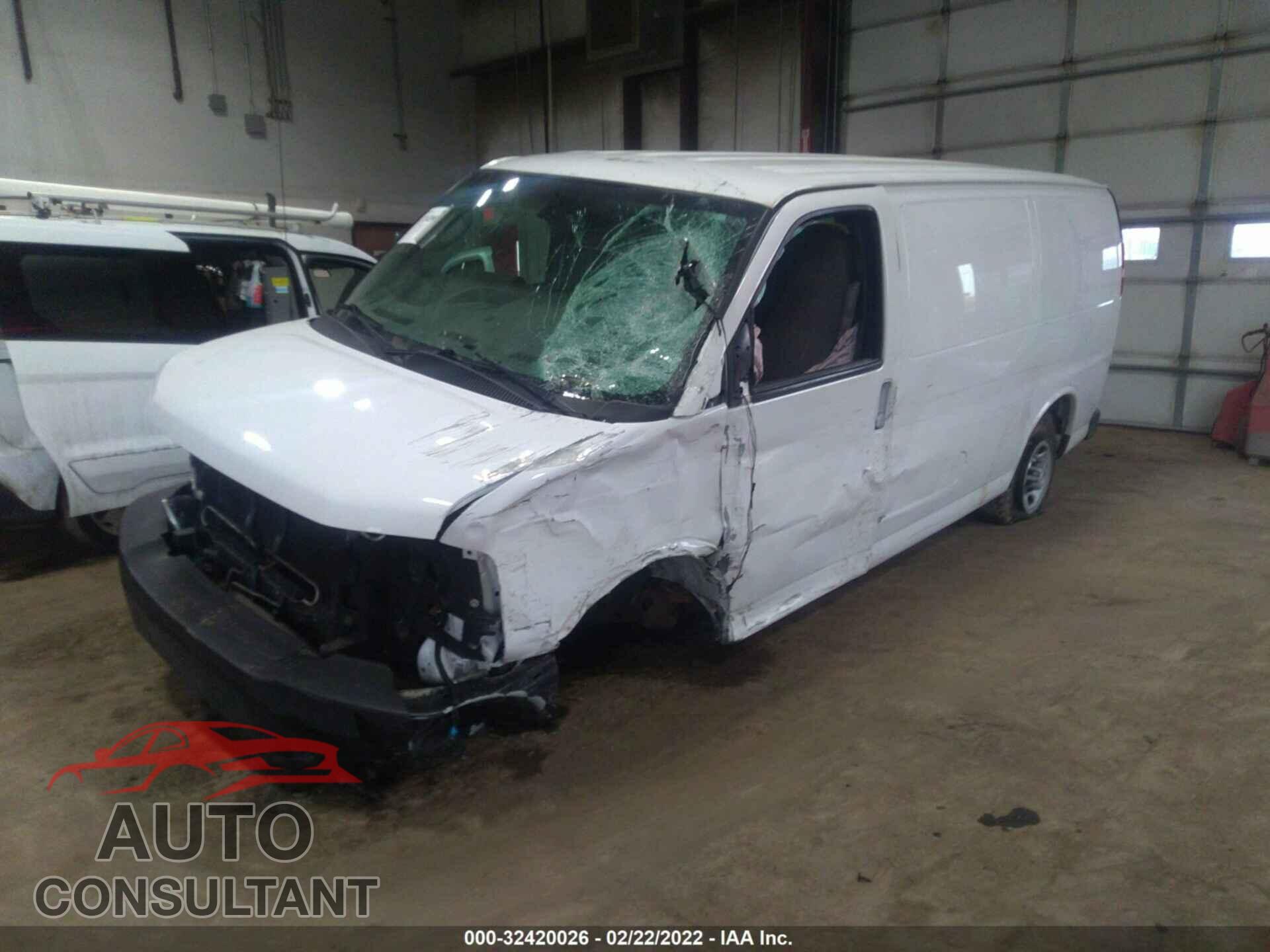 CHEVROLET EXPRESS CARGO VAN 2017 - 1GCWGAFF7H1315312