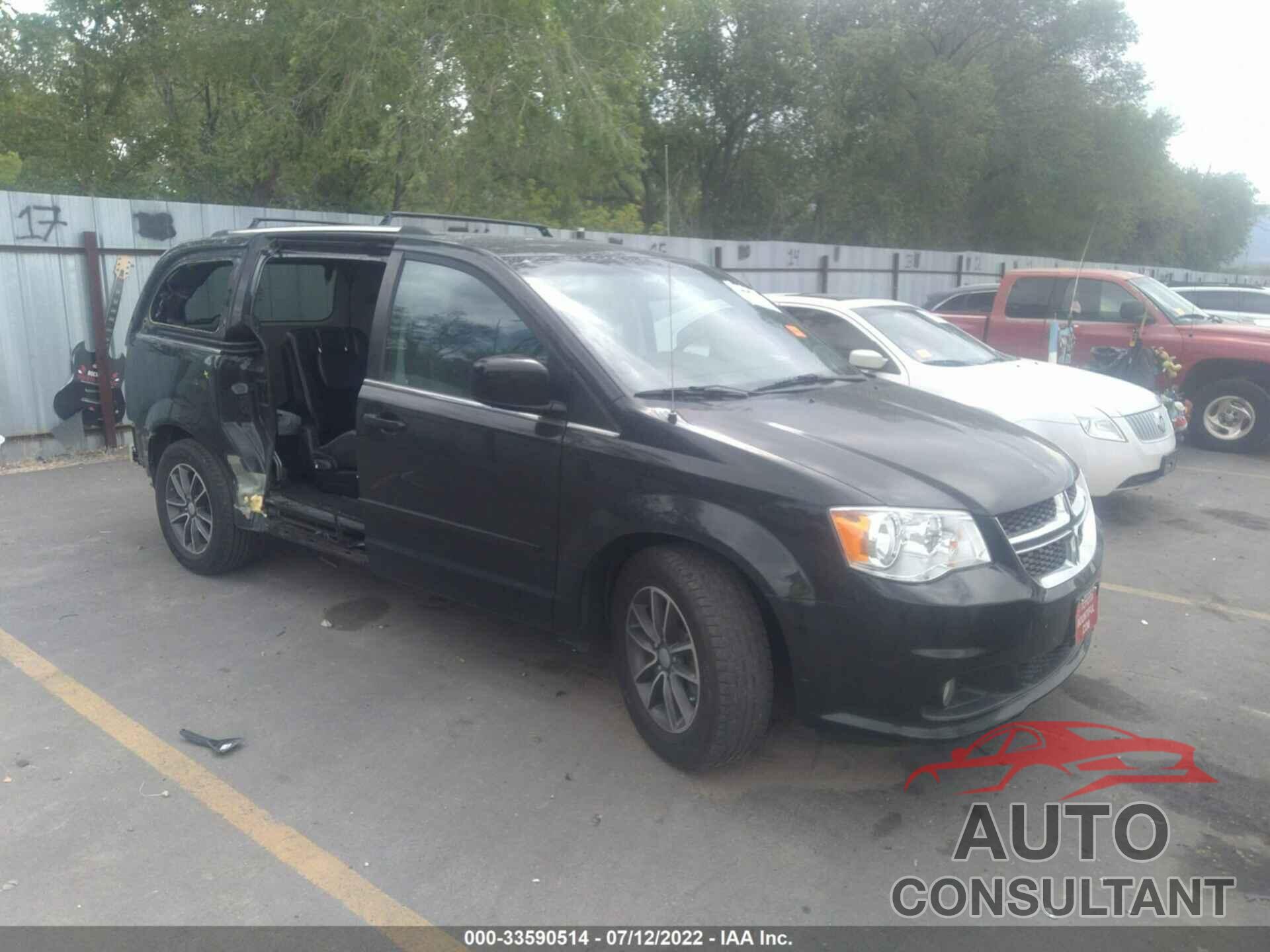 DODGE GRAND CARAVAN 2017 - 2C4RDGCG9HR755713