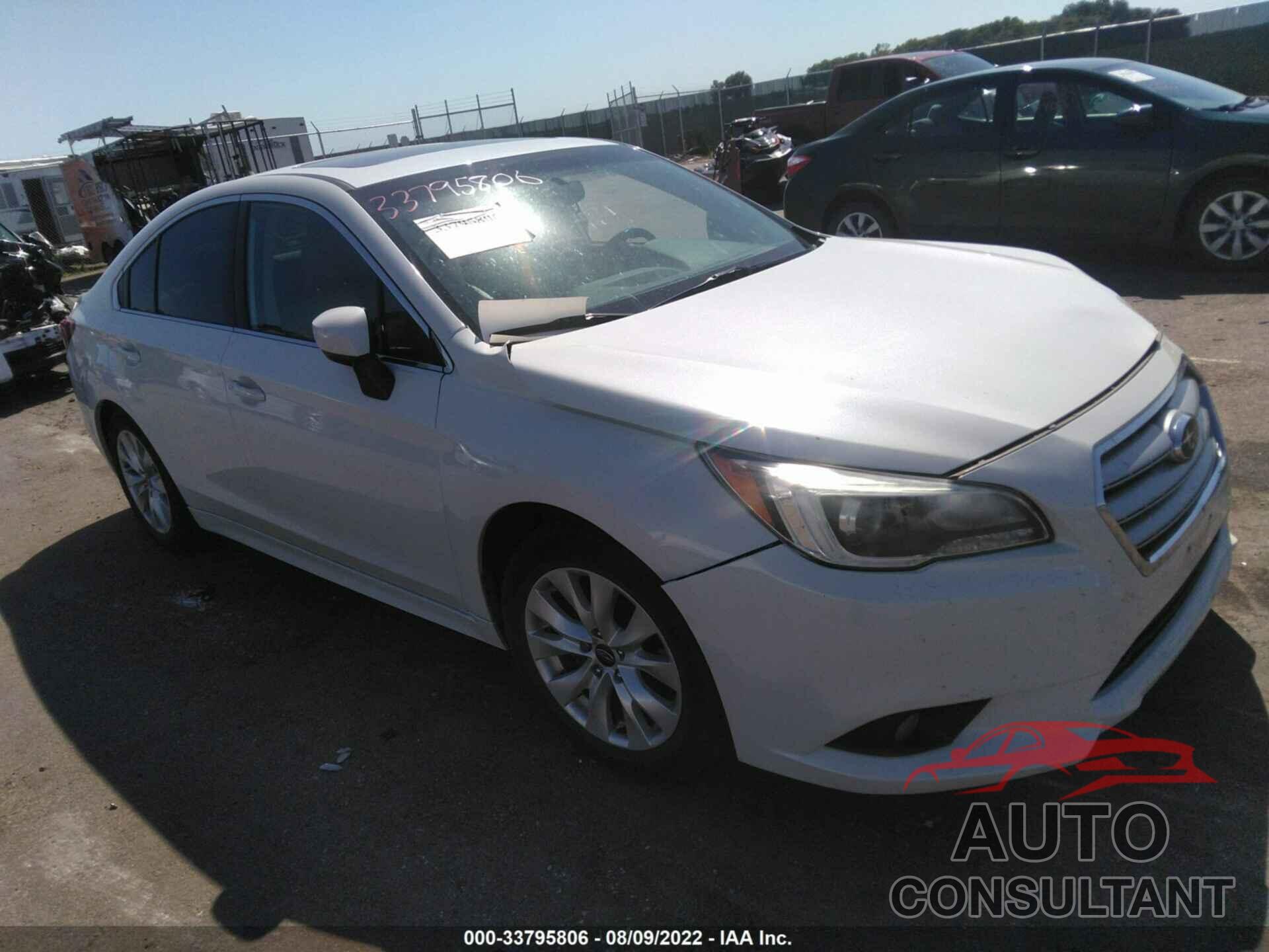 SUBARU LEGACY 2016 - 4S3BNAD67G3015859