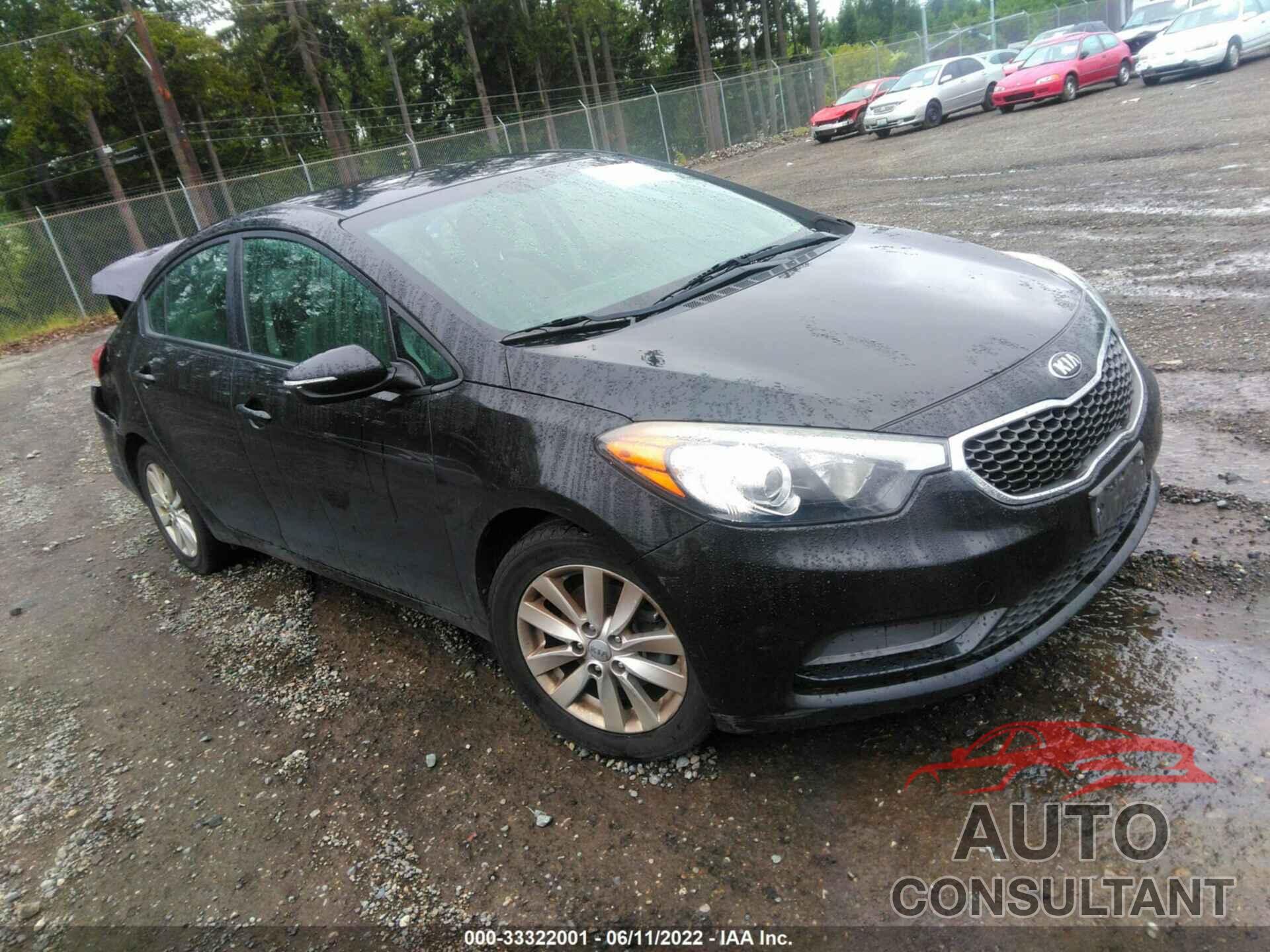 KIA FORTE 2016 - KNAFX4A61G5446958