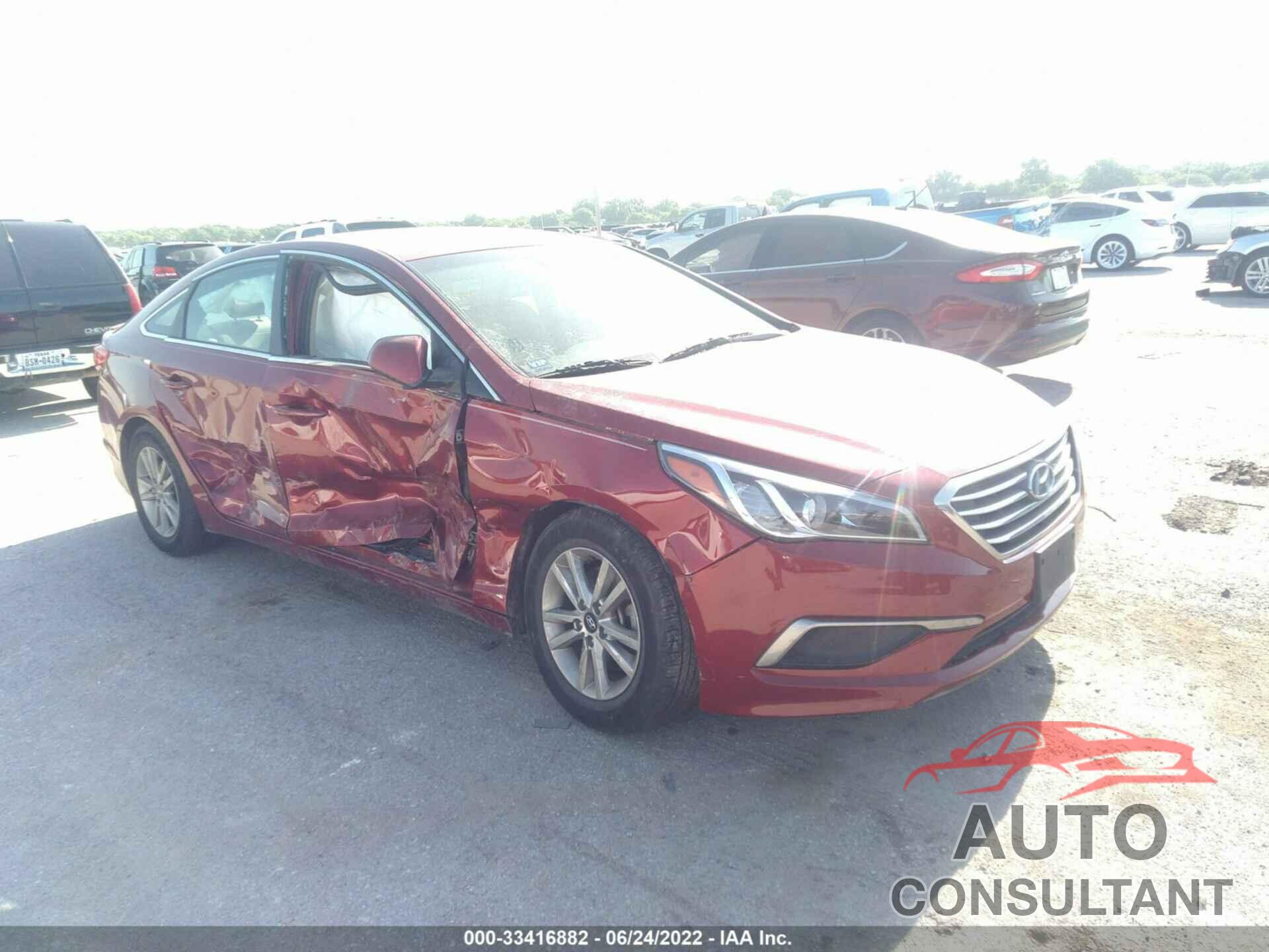 HYUNDAI SONATA 2016 - 5NPE24AF4GH282537