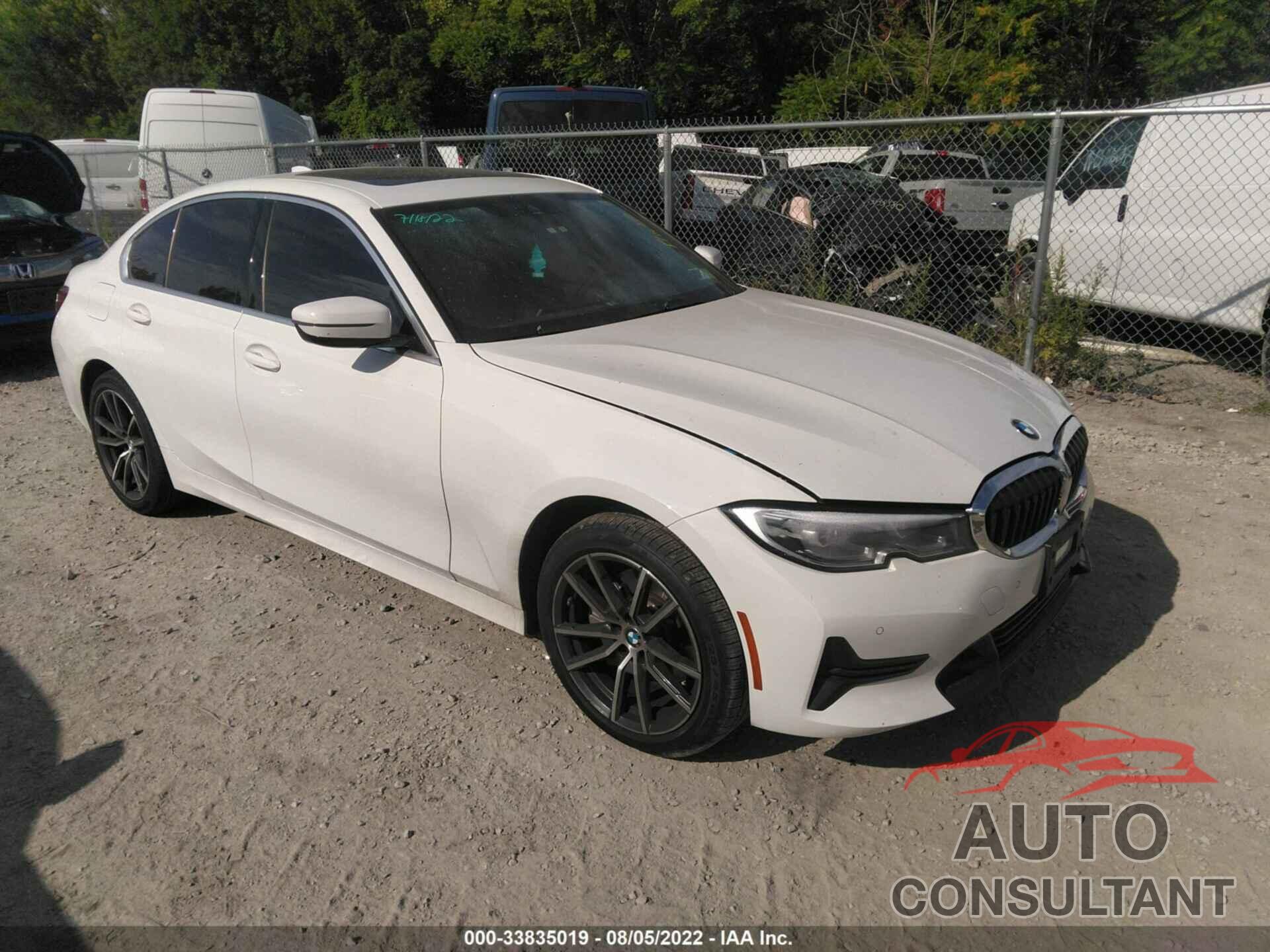 BMW 3 SERIES 2022 - 3MW5R7J03N8C43315