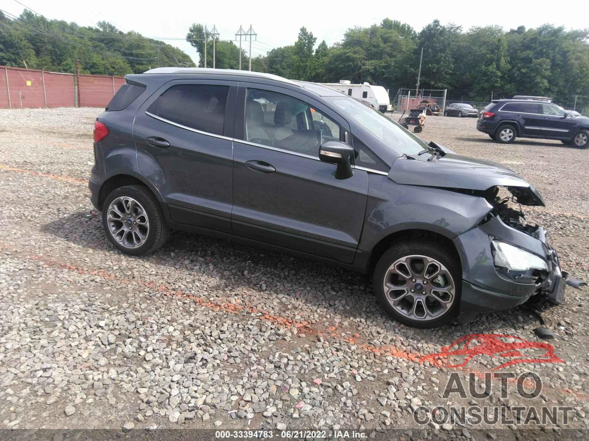 FORD ECOSPORT 2019 - MAJ6S3KL1KC284971