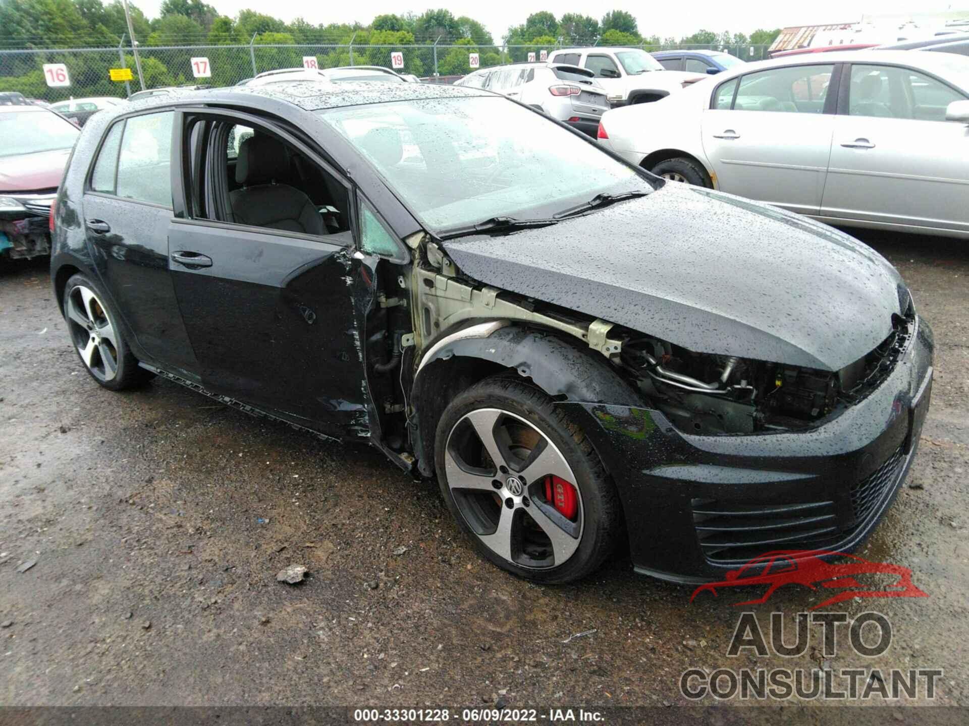 VOLKSWAGEN GOLF GTI 2017 - 3VW547AU7HM023074