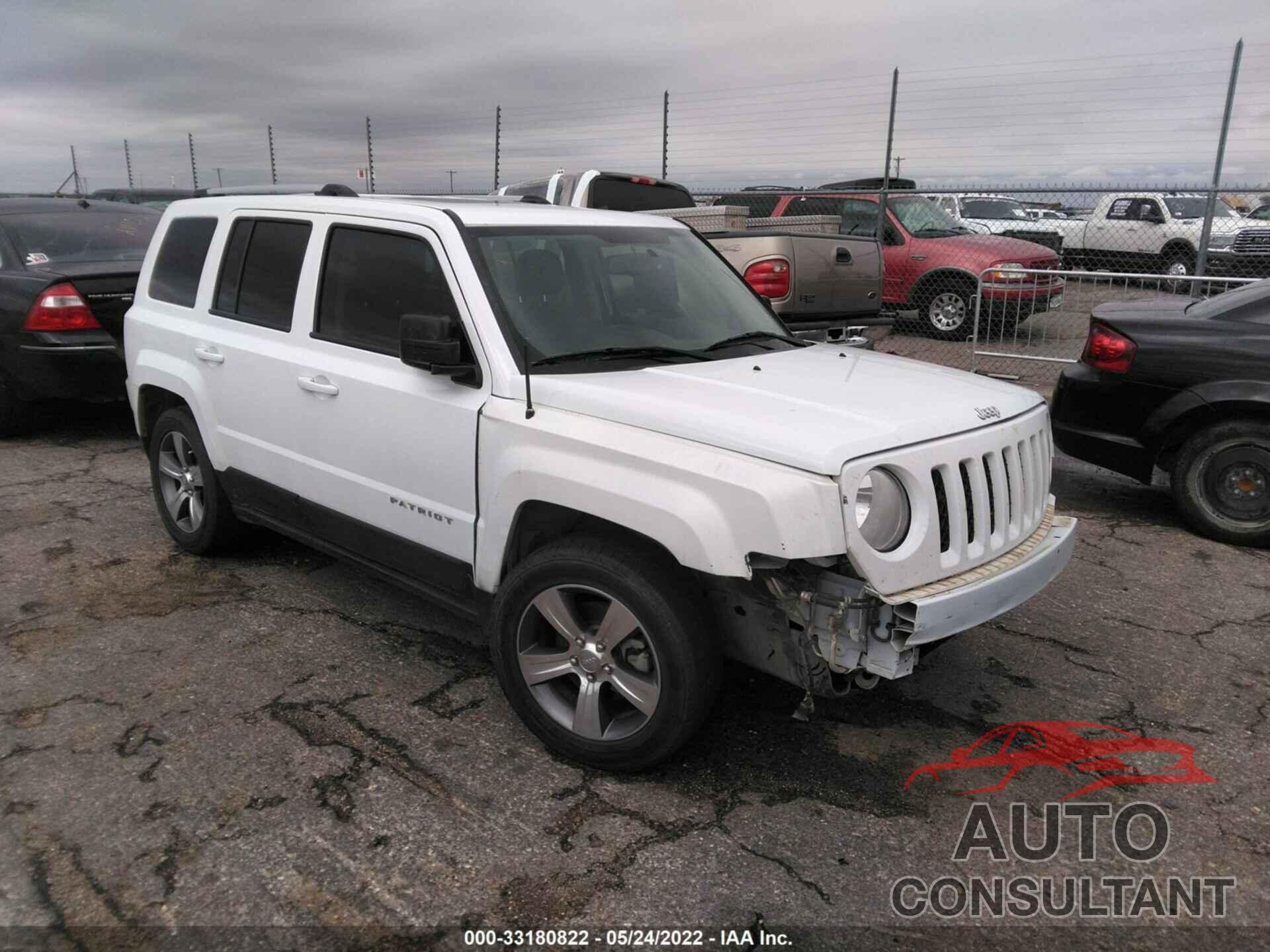 JEEP PATRIOT 2017 - 1C4NJPFA2HD118910