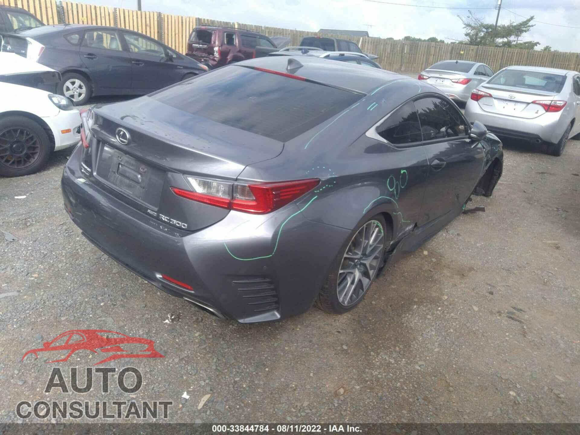 LEXUS RC 2017 - JTHSM5BC6H5003127