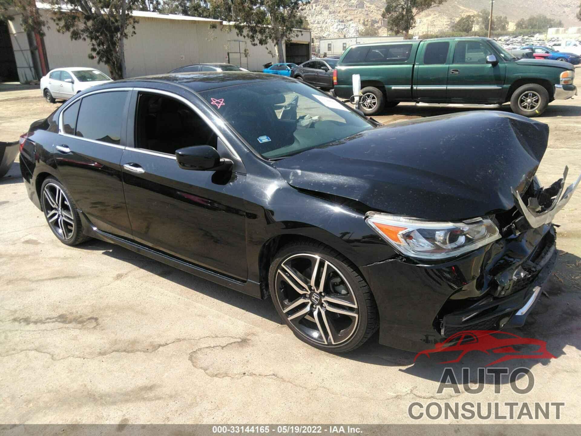 HONDA ACCORD SEDAN 2016 - 1HGCR2F57GA227306