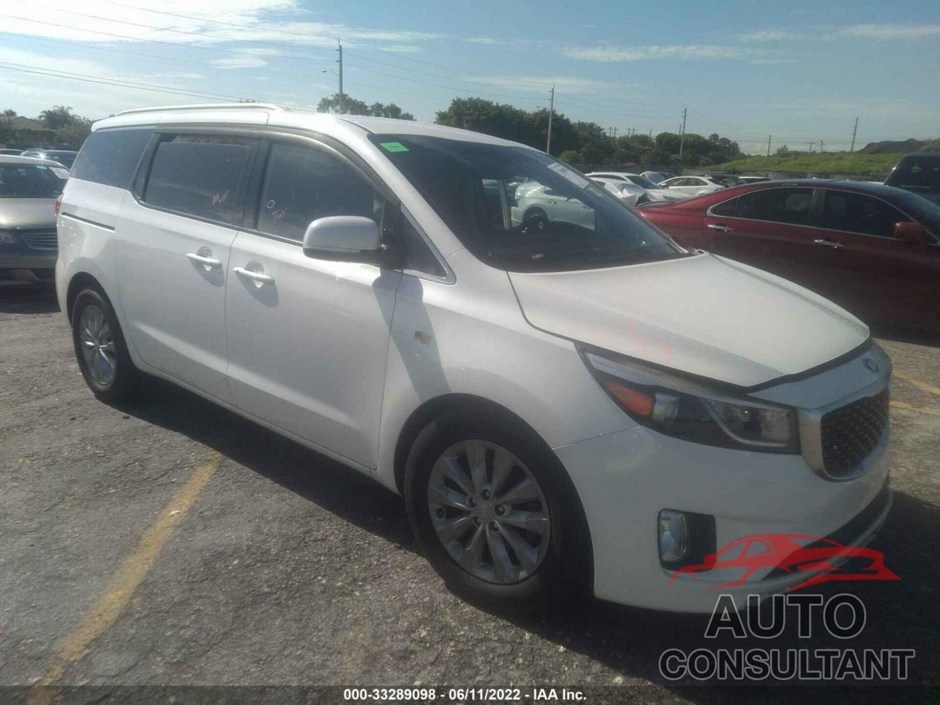 KIA SEDONA 2016 - KNDMC5C13G6206219