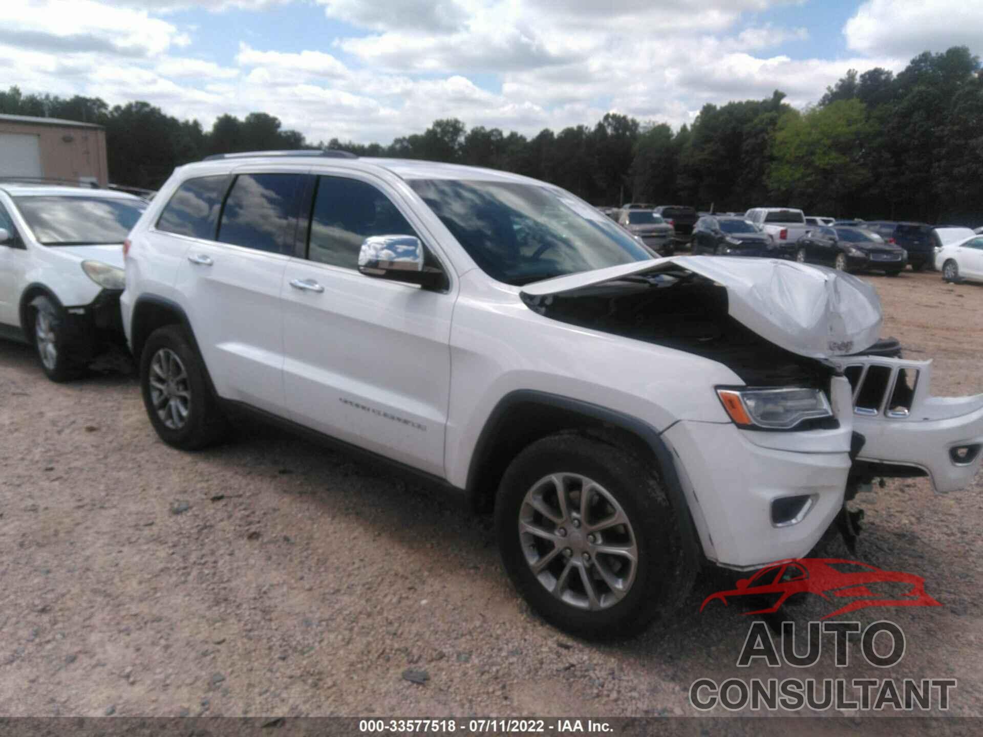 JEEP GRAND CHEROKEE 2016 - 1C4RJFBG8GC447864