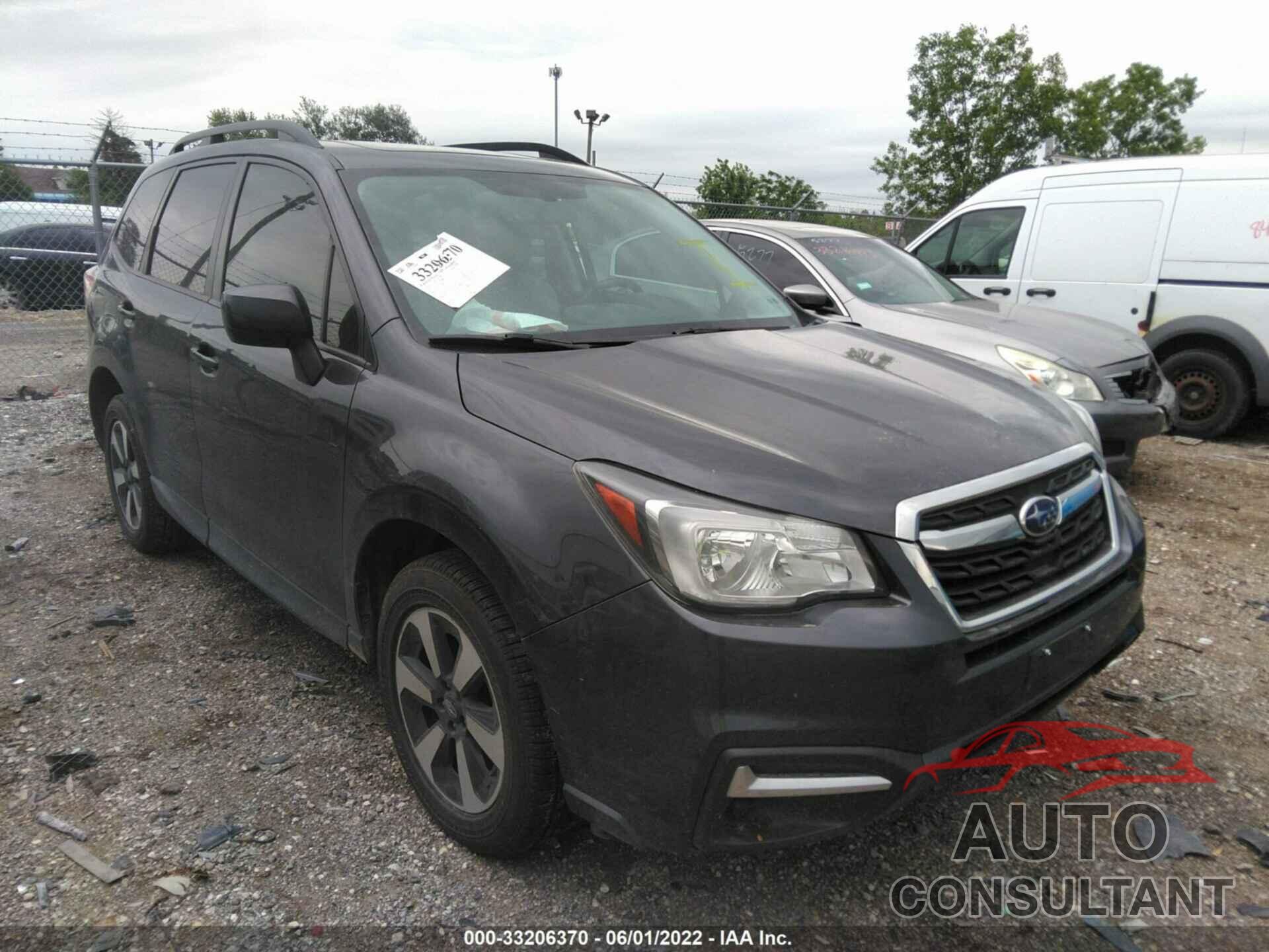 SUBARU FORESTER 2018 - JF2SJADC2JH515201