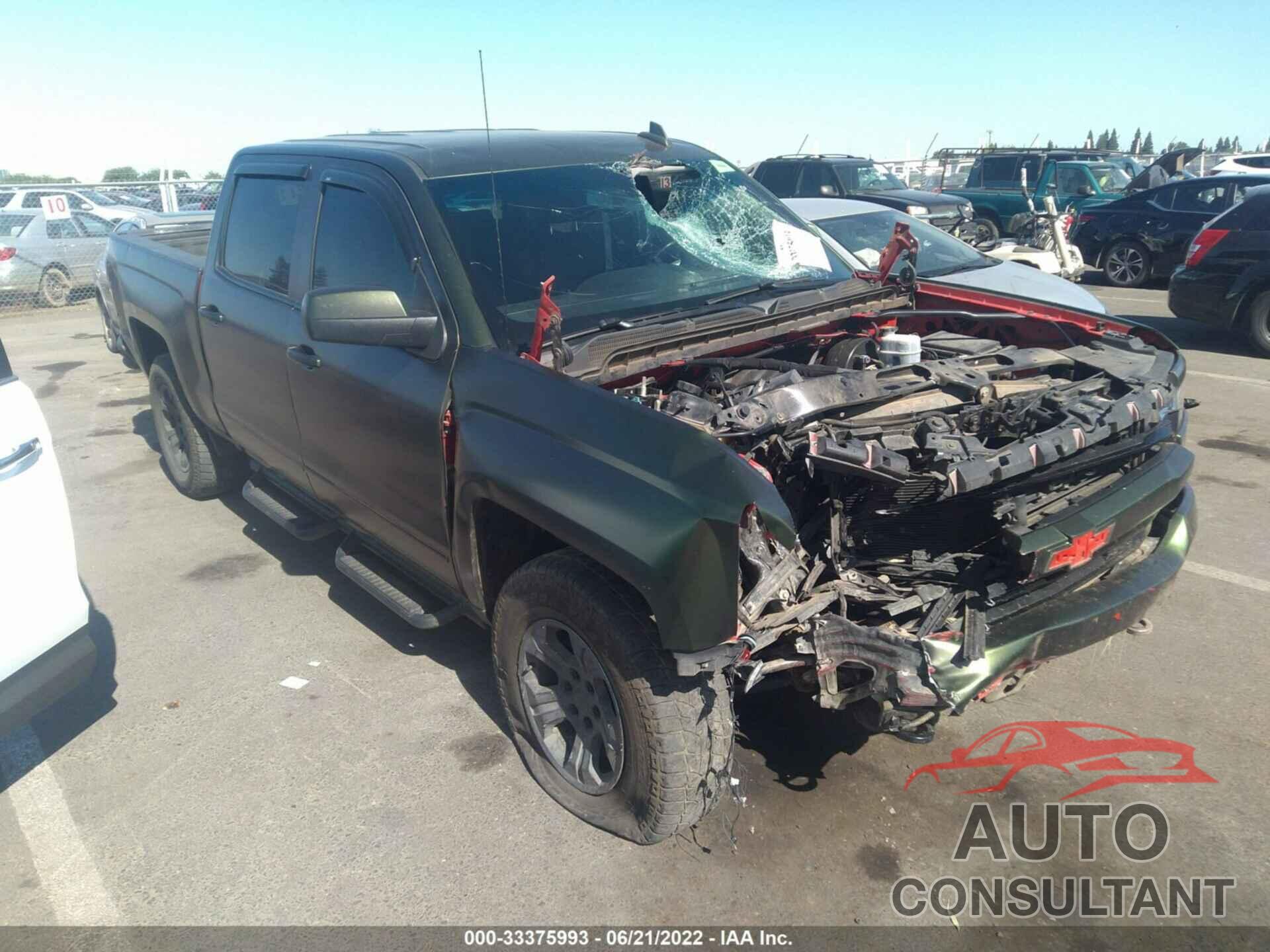 CHEVROLET SILVERADO 1500 2018 - 3GCUKREC4JG643130