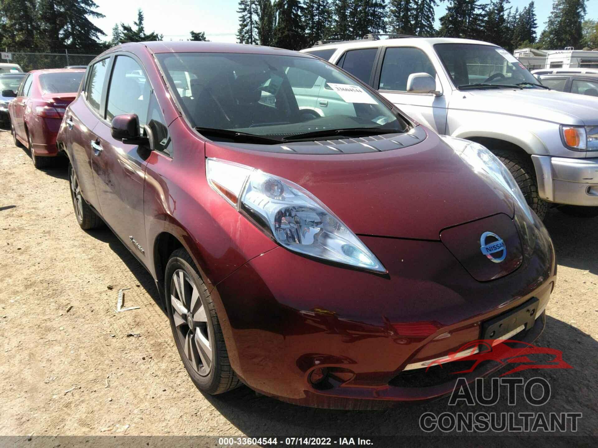 NISSAN LEAF 2016 - 1N4AZ0CP2GC311463