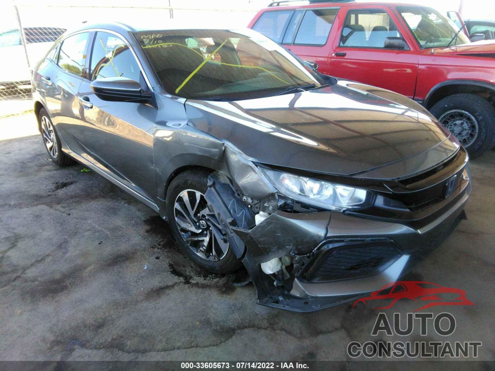 HONDA CIVIC HATCHBACK 2017 - SHHFK7H23HU421421