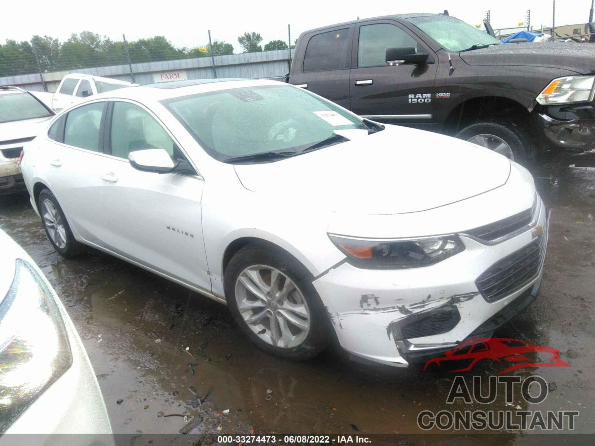 CHEVROLET MALIBU 2016 - 1G1ZE5ST2GF238851