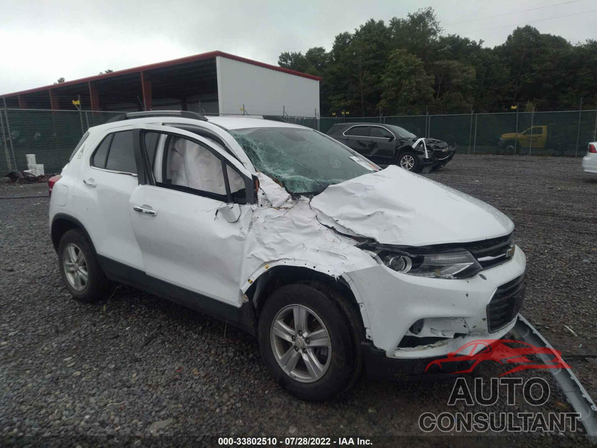 CHEVROLET TRAX 2020 - KL7CJLSB4LB031199