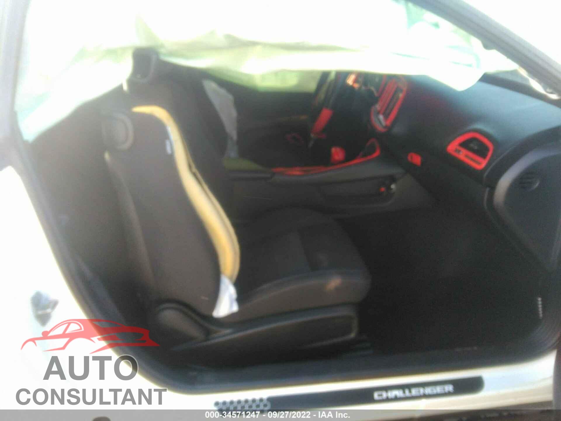 DODGE CHALLENGER 2019 - 2C3CDZAG4KH677301