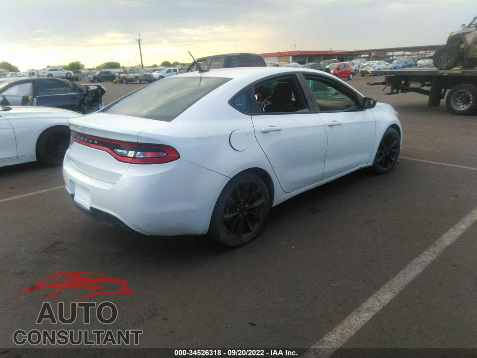 DODGE DART 2016 - 1C3CDFFA3GD819936