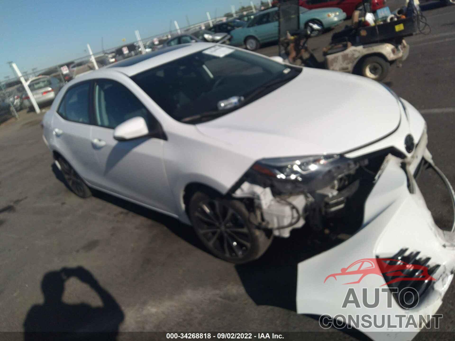 TOYOTA COROLLA 2018 - 2T1BURHE5JC016462