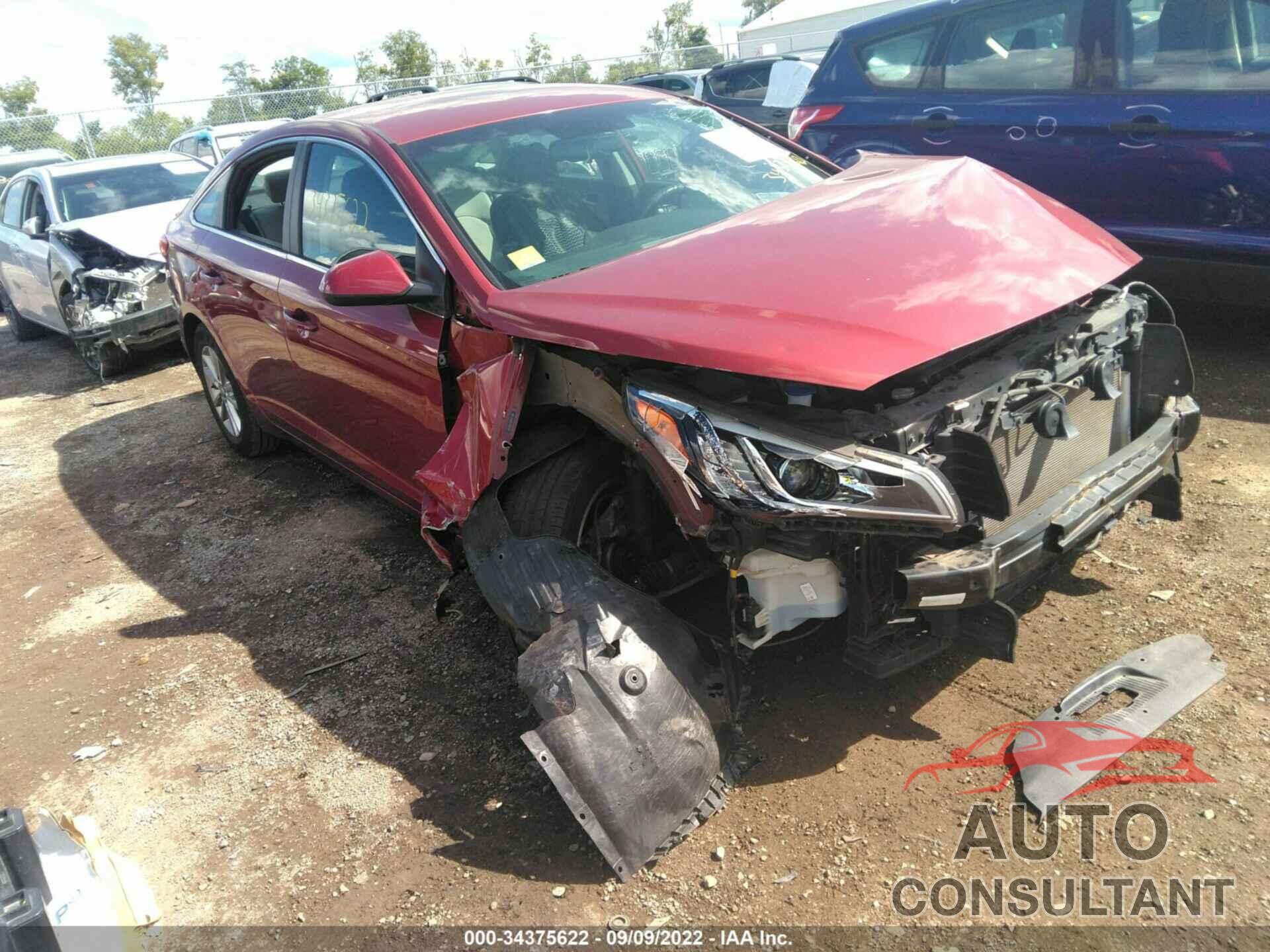 HYUNDAI SONATA 2016 - 5NPE24AF8GH383726