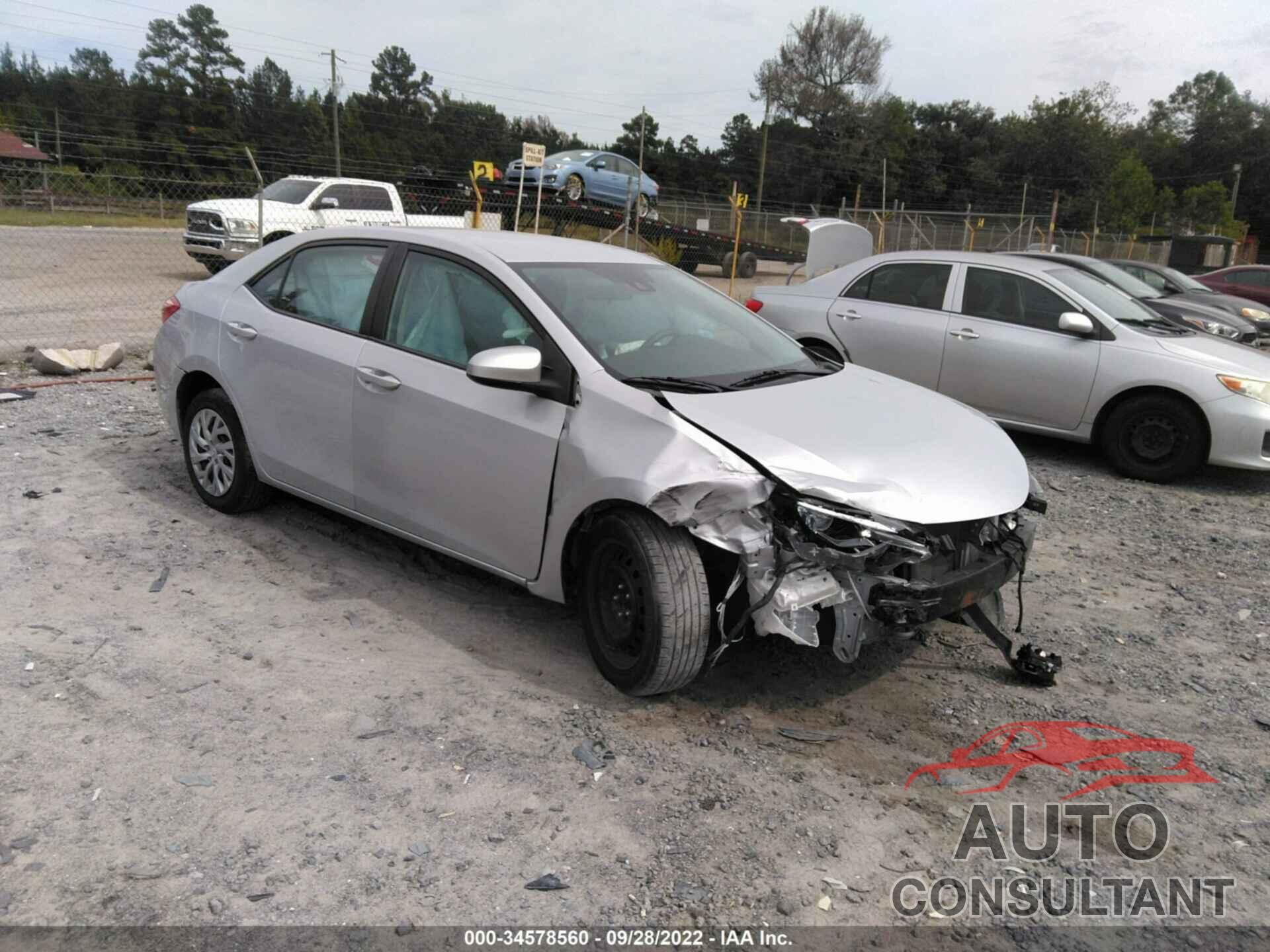 TOYOTA COROLLA 2018 - 2T1BURHE1JC074004