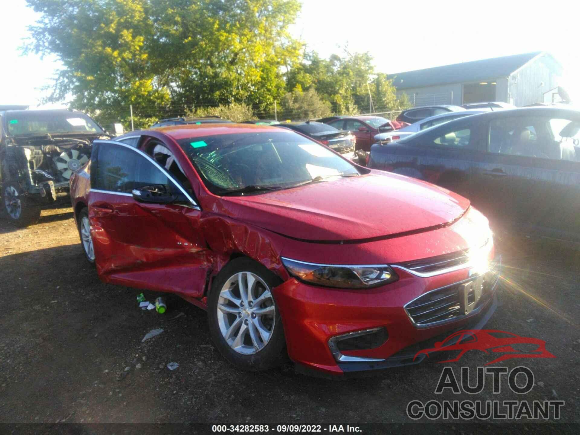 CHEVROLET MALIBU 2016 - 1G1ZE5ST8GF245772
