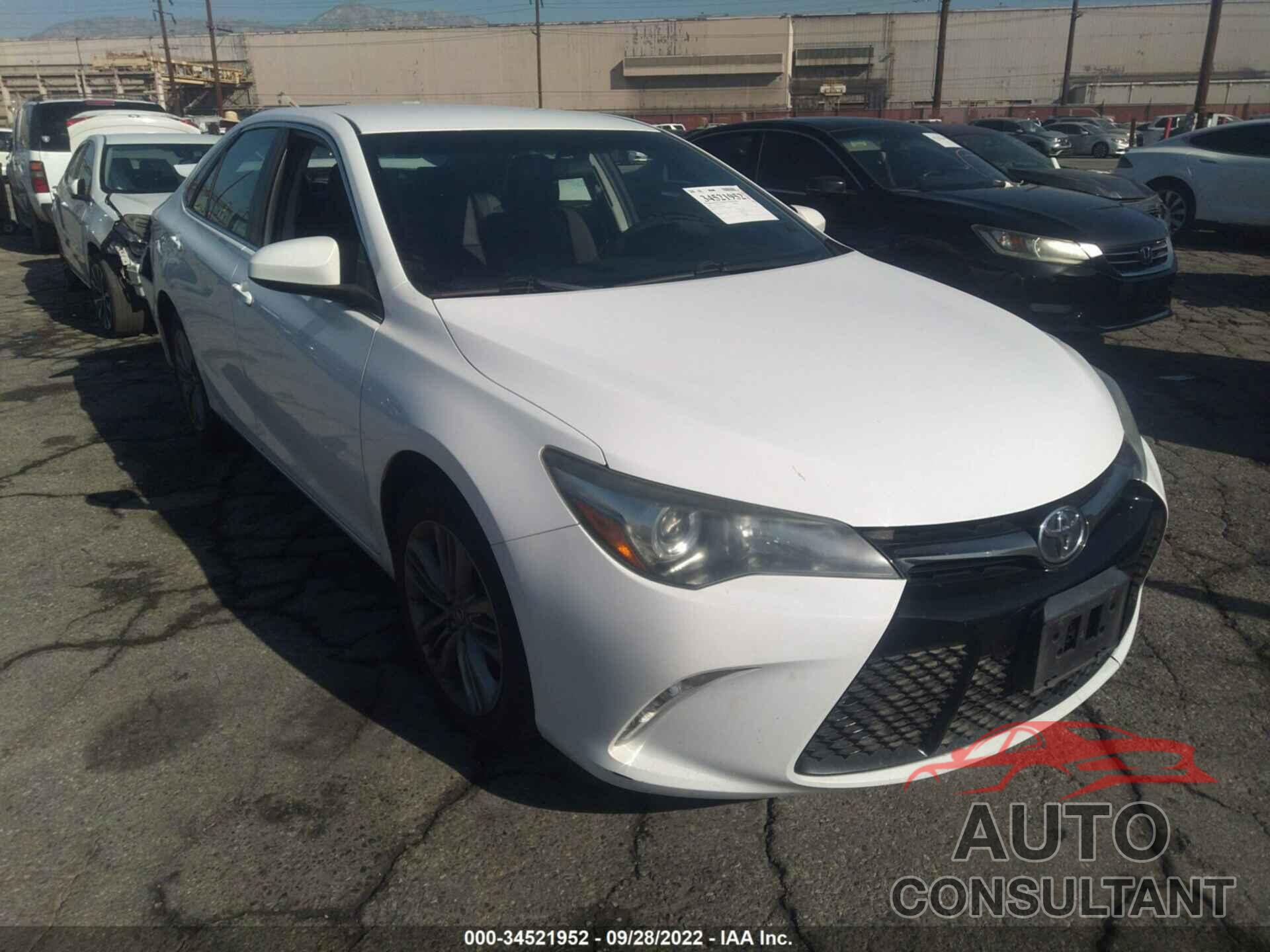 TOYOTA CAMRY 2016 - 4T1BF1FK4GU176649