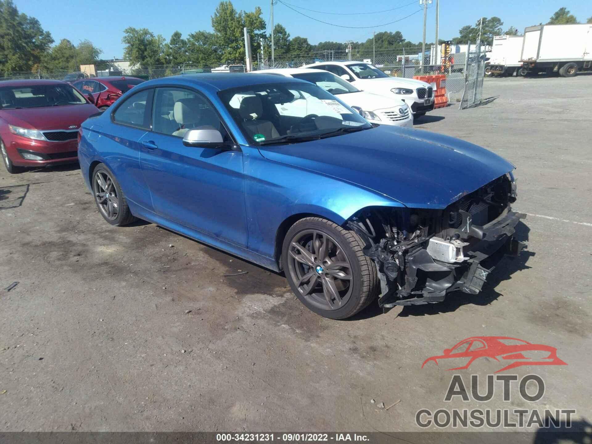 BMW 2 SERIES 2016 - WBA1J7C5XGV359609