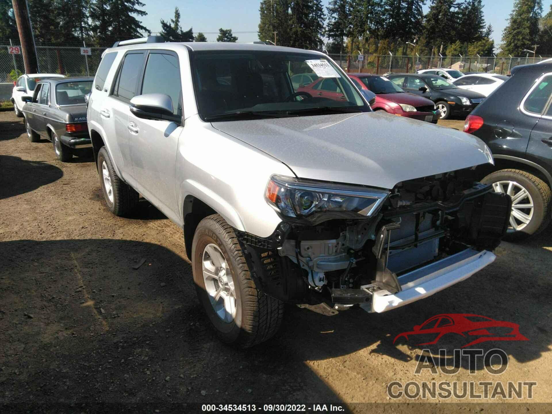 TOYOTA 4RUNNER 2022 - JTENU5JRXN6081268